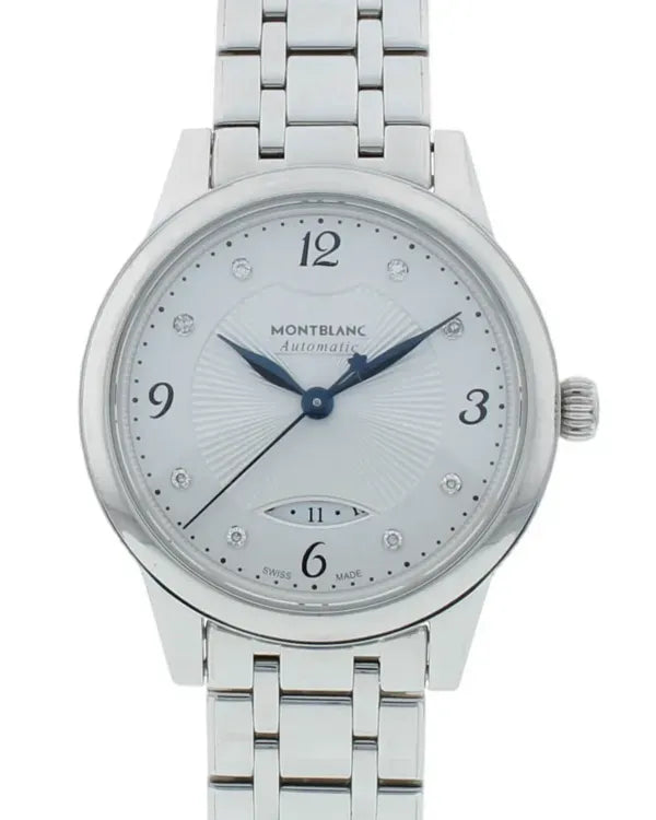 Montblanc Boheme 30MM Silver Dial Steel Bracelet (111056)