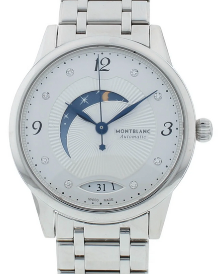 Montblanc Boheme 34MM Silver Dial Steel Bracelet (114731)
