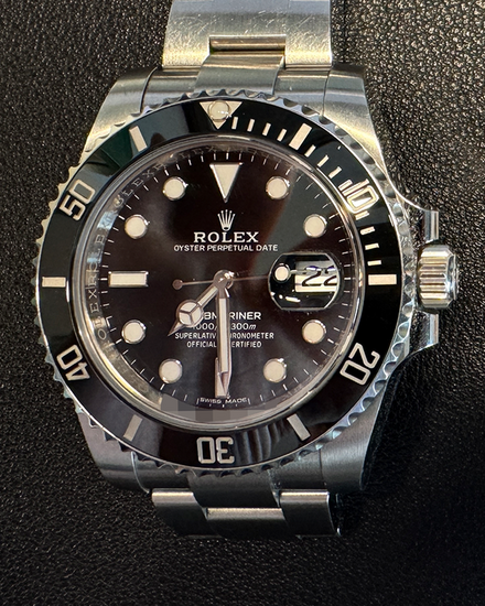 2019 Rolex Submariner Date 40MM Black Dial Oyster Bracelet (116610LN)