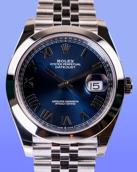 2026 Rolex Datejust 41MM Blue Dial Jubilee Bracelet (126300)