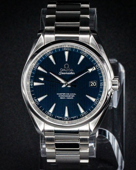No Reserve - 2025 Omega Seamaster Aqua Terra 150M 41.5MM Blue Dial Steel Bracelet (231.10.42.21.03.003)