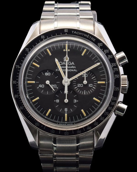 Omega Speedmaster Professional Moonwatch 42MM Black Dial Steel Bracelet (3570.50)