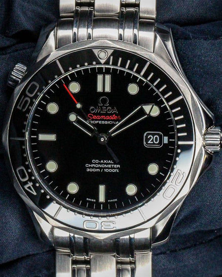 No Reserve - 2024 Omega Seamaster Diver 300M 41MM Black Dial Steel Bracelet (212.30.41.20.01.003)