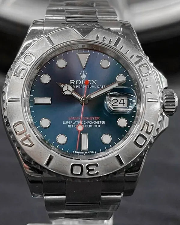 2014 Rolex Yacht-Master 40MM Blue Dial Oyster Bracelet (116622)