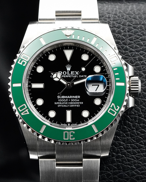 2021 Rolex Submariner Date "Starbucks" 41MM Black Dial Oyster Bracelet (126610LV)