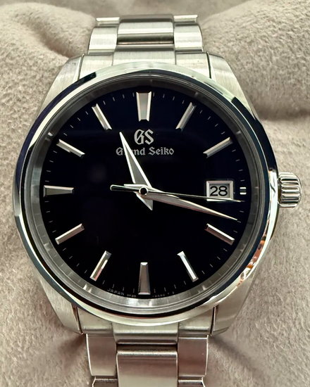 2026 Grand Seiko Heritage 40MM Quartz Blue Dial Steel Bracelet (SBGP013)