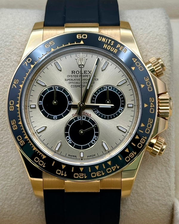 2024 Rolex Cosmograph Daytona 40MM Champagne Dial Oysterflex Strap (126518LN)