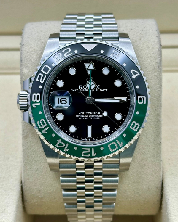 2026 Rolex GMT-Master II “Sprite” 40MM Black Dial Jubilee Bracelet (126720VTNR)
