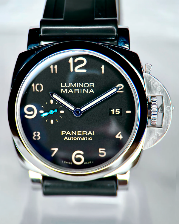 Panerai Luminor Marina 1950 3 Days 44MM Black Dial Rubber Strap (PAM01359)