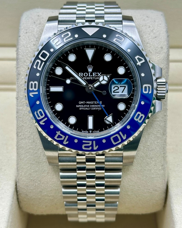 2026 Rolex GMT-Master II "Batgirl" 40MM Black Dial Jubilee Bracelet (126710BLNR)