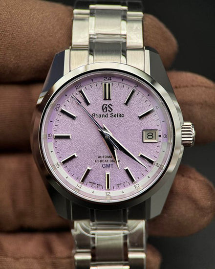 2026 Grand Seiko Heritage L.E. 180 40MM Purple "Fuji" Dial Steel Bracelet (SBGJ285)