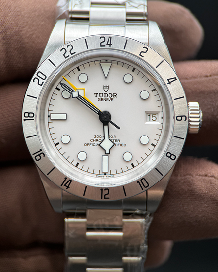 2026 Tudor Black Bay Pro 39MM White Dial Steel Bracelet (79470)