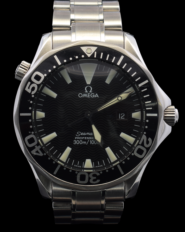 Omega Seamaster Diver 300M 41MM Quartz Black Dial Steel Bracelet (2264.50)