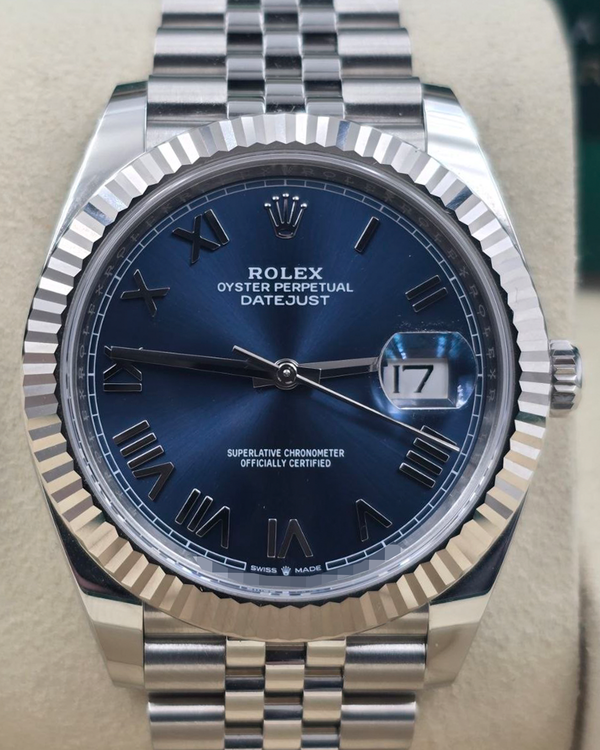 2026 Rolex Datejust 41MM Blue Dial Jubilee Bracelet (126334)