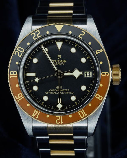 2022 Tudor Black Bay S&G GMT "Rootbeer" 41MM Black Dial Steel Bracelet (79833MN)