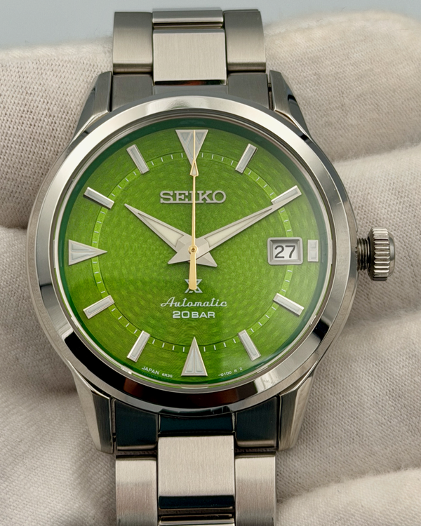 2026 Seiko Prospex Alpinist "Bamboo Grove" L.E. 38MM Green Dial Steel Bracelet (SPB435J1)