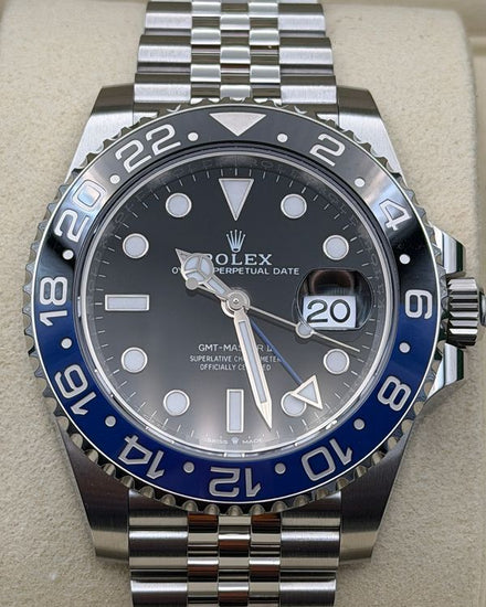 2026 Rolex GMT-Master II "Batgirl" 40MM Black Dial Jubilee Bracelet (126710BLNR)