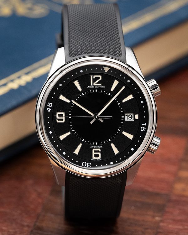 2018 Jaeger-LeCoultre Polaris Date 42MM Black Dial Rubber Strap (Q9068670)