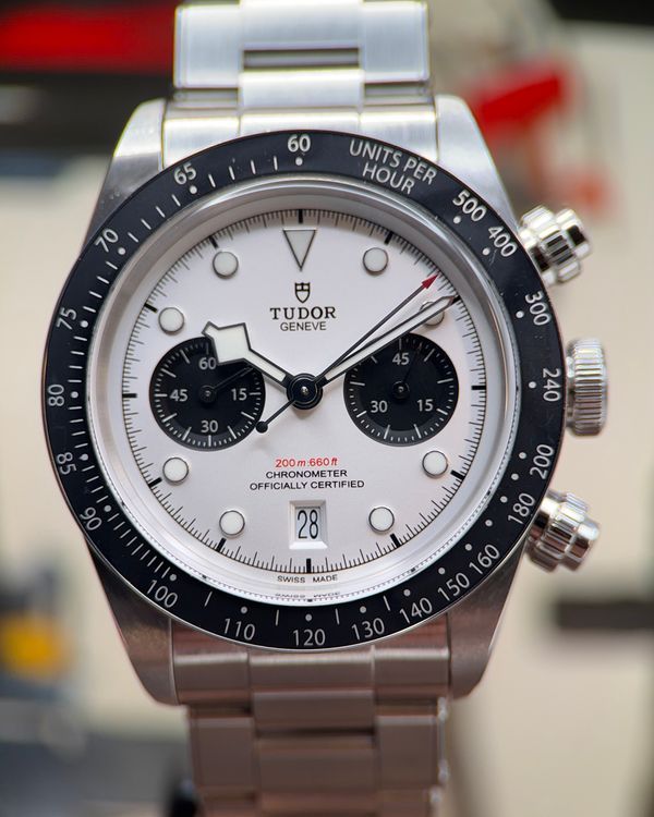 2023 Tudor Black Bay Chrono "Panda" 41MM White Dial Steel Bracelet (79360N)