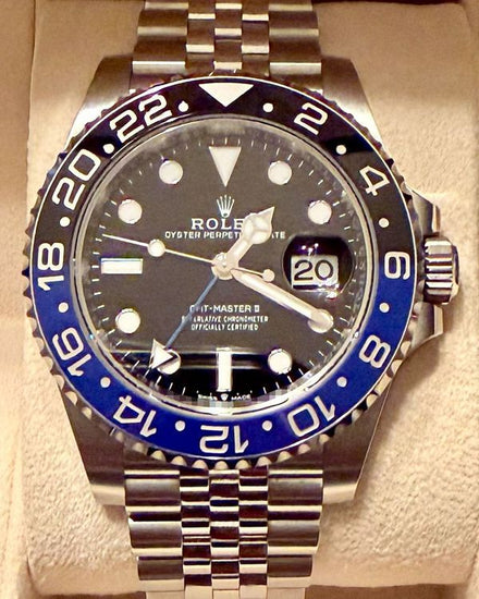 2023 Rolex GMT-Master II "Batgirl" 40MM Black Dial Jubilee Bracelet (126710BLNR)