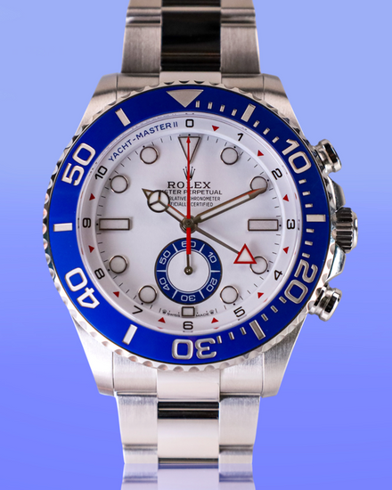 2026 Rolex Yacht-Master II 44MM White Dial Oyster Bracelet (126680)