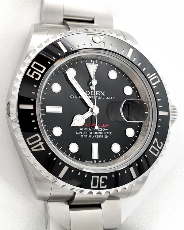 2023 Rolex Sea-Dweller "Red Letters 50th Anniversary" 43MM Black Dial Oyster Bracelet (126600)