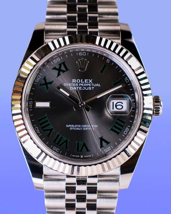 2026 Rolex Datejust "Wimbledon" 41MM Slate Dial Jubilee Bracelet (126334)