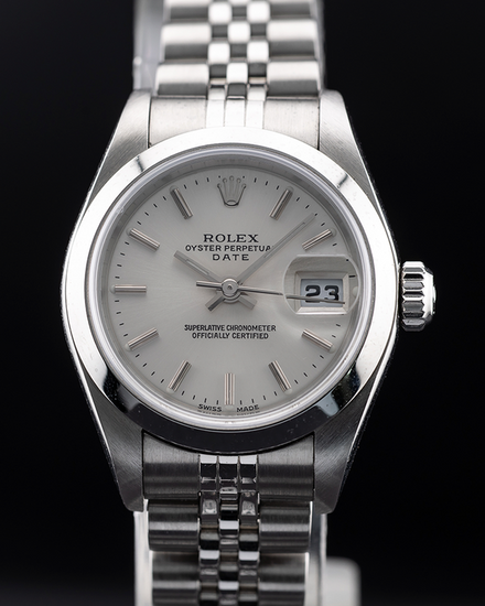 (Y Serial) Rolex Lady-Datejust 26MM Silver Dial Jubilee Bracelet (79160)