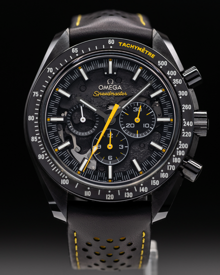 2023 Omega Speedmaster Dark Side of the Moon "Apollo 8" 44.25MM Black Dial Leather Strap (311.92.44.30.01.001)