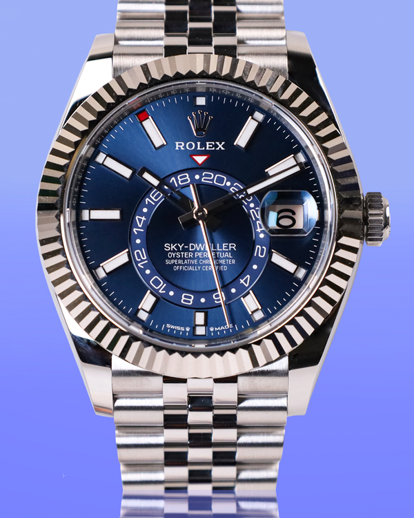 2026 Rolex Sky-Dweller 42MM Blue Dial Jubilee Bracelet (336934)