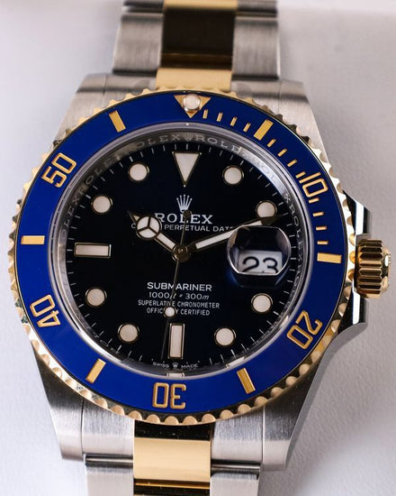 2026 Rolex Submariner Date "Bluesy" 41MM Blue Dial Two-Tone Oyster Bracelet (126613LB)