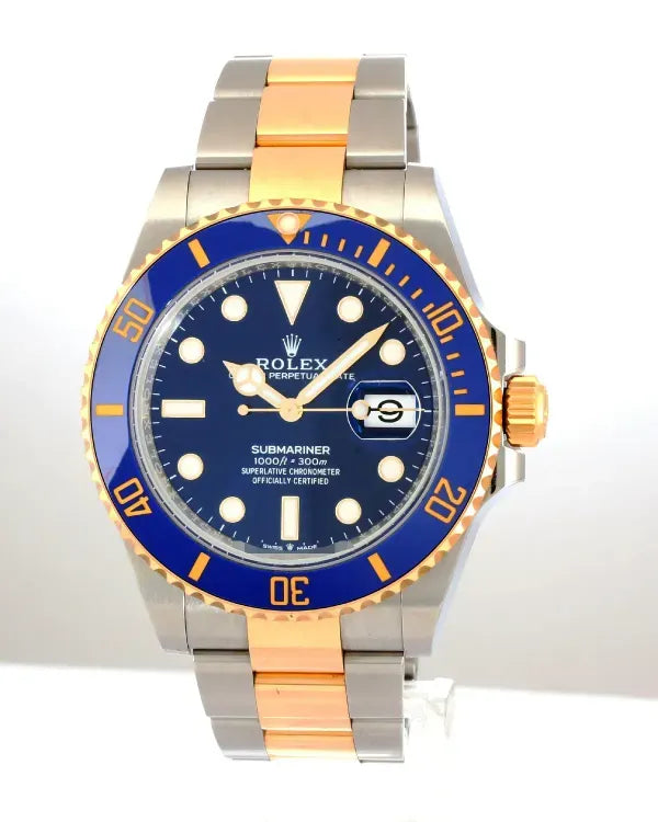 2025 Rolex Submariner Date "Bluesy" 41MM Blue DIal Two-Tone Oyster Bracelet (126613LB)