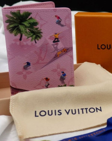 Louis Vuitton Accessories Pink Monogram Canvas Pocket Organizer (Accessories)