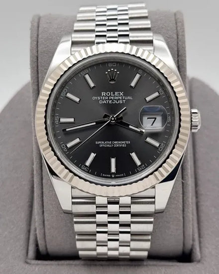 2023 Rolex Datejust 41MM Rhodium Dial Jubilee Bracelet (126334)