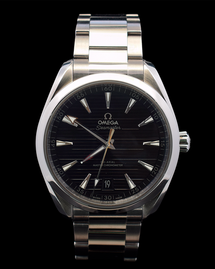 Omega Seamaster Aqua Terra 150M 41MM Black Dial Steel Bracelet (220.10.41.21.01.001)