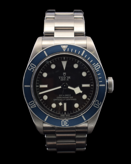 Tudor Black Bay 41MM Black Dial Steel Bracelet (79230B)