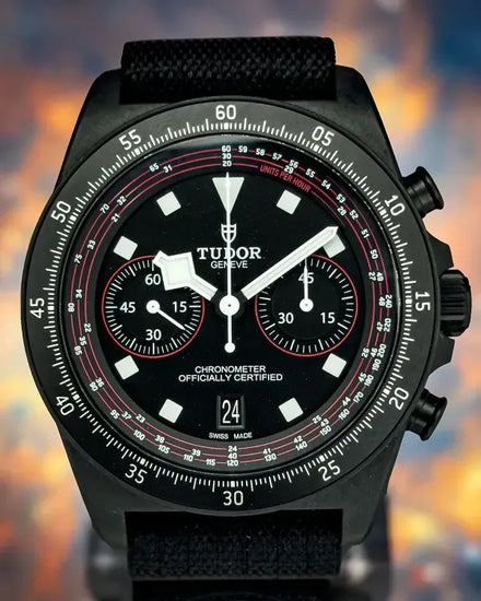 2024 Tudor Pelagos FXD Chrono "Cycling Edition" 43MM Black Dial Textile Strap (25827KN)