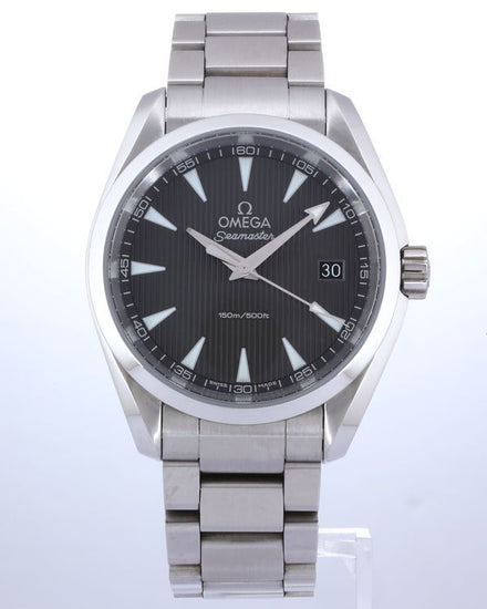 No Reserve - Omega Seamaster Aqua Terra 150M 38.5MM Quartz Grey Dial Steel Bracelet (231.10.39.60.06.001)