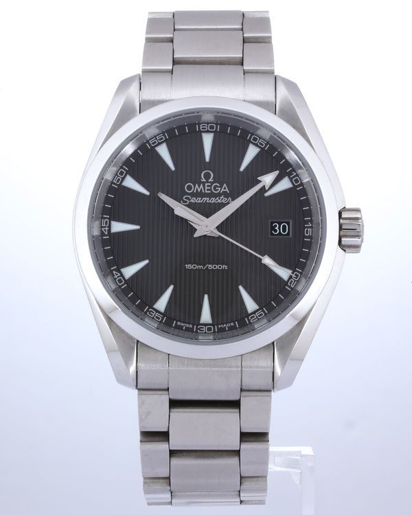 No Reserve - Omega Seamaster Aqua Terra 150M 38.5MM Quartz Grey Dial Steel Bracelet (231.10.39.60.06.001)