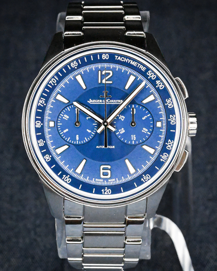 2022 Jaeger-LeCoultre Polaris Chronograph 42MM Blue Dial Steel Bracelet (Q9028180)