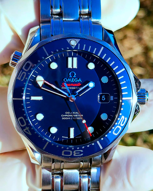 Omega Seamaster Diver 300M 41MM Blue Dial Steel Bracelet (212.30.41.20.03.001)