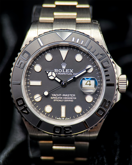 2026 Rolex Yacht-Master 42MM Black Dial Titanium Oyster Bracelet (226627)