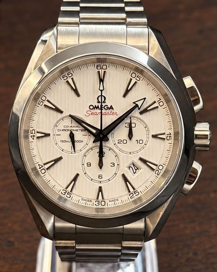 No Reserve - 2023 Omega Seamaster Aqua Terra 44MM White Dial Steel Bracelet (231.10.44.50.04.001)
