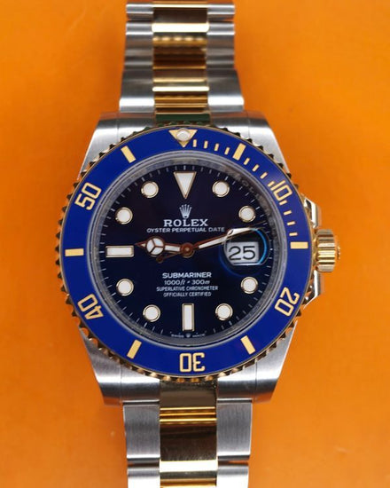 2025 Rolex Submariner Date "Bluesy" 41MM Blue Dial Two-Tone Oyster Bracelet (126613LB)