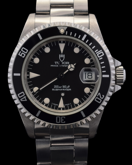 1995 Tudor Submariner 40MM Black Dial Steel Bracelet (79090)
