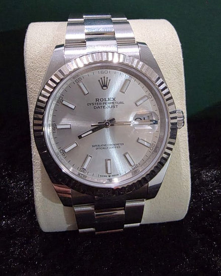 2026 Rolex Datejust 41MM Silver Dial Oyster Bracelet (126334)