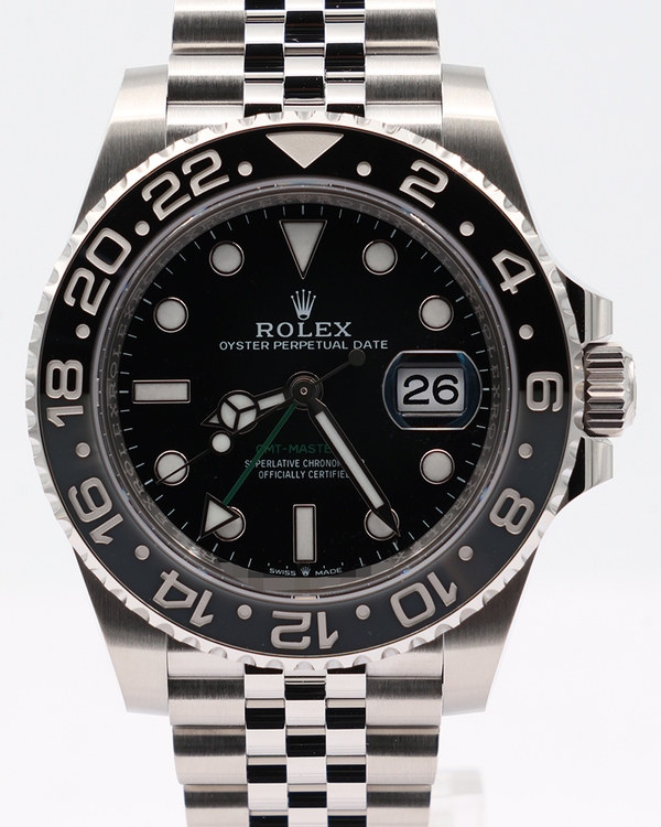 2026 Rolex GMT-Master II "Bruce Wayne" 40MM Black Dial Jubilee Bracelet (126710GRNR)