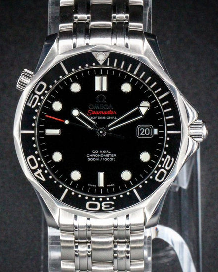 No Reserve - 2024 Omega Seamaster Diver 300M 41MM Black Dial Steel Bracelet (212.30.41.20.01.003)