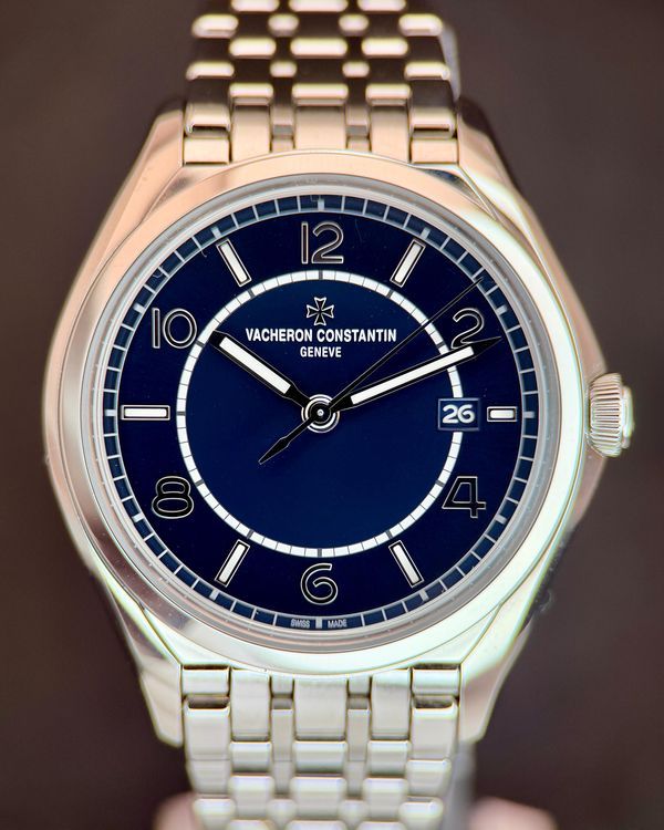 2022 Vacheron Constantin Fiftysix 40MM Blue Dial Steel Bracelet (4600E/110A-B487)