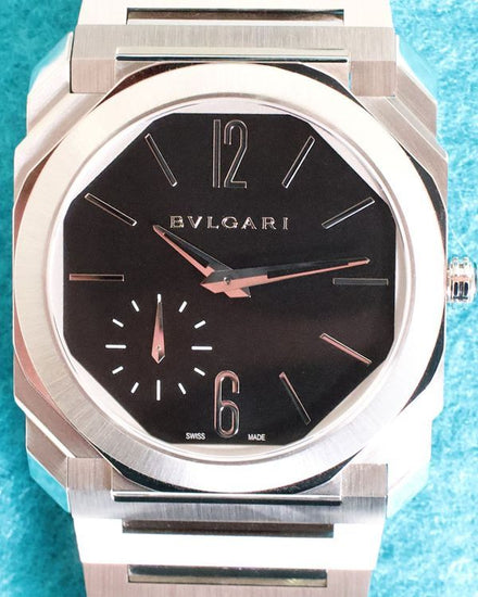 2026 Bvlgari Octo Finissimo 40MM Black Dial Steel Bracelet (103297)